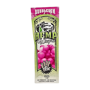 Seda Blunt Wrap Hemp Wraps 4x - Bubblegum