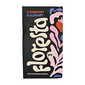 Seda Blunt Floresta Açai & Banana Wraps - Strawberry Blackberry