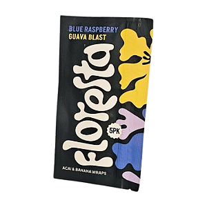 Seda Blunt Floresta Açai & Banana Wraps - Blue Raspberry Guava Blast