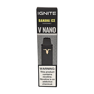 Pod Descartavel Ignite V Nano 1000 puff - Banana Ice