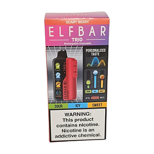 Pod Descartavel Elfbar Trio - Scary Berry