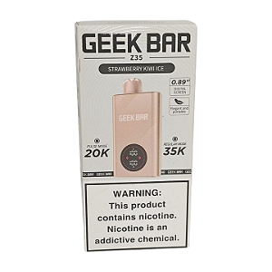 Pod Descartavel Geek Bar Z35 - Strawberry Kiwi Ice