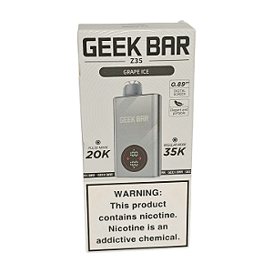 Pod Descartavel Geek Bar Z35 - Grape Ice