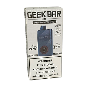Pod Descartavel Geek Bar Z35 - Passionfruit Sour Kiwi
