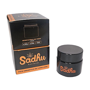 Pote Hermetico de Vidro Sadhu - 60ml