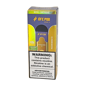 Refil Life Pod Eco II 10.000 Puff - Passion Mango Ice