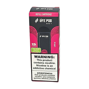 Refil Life Pod Eco II 10.000 Puff - Love 66