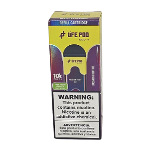 Refil Life Pod Eco II 10.000 Puff - Passion Fruit Ice