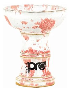 Rosh Pro Hookah Mini - Branco com Manchas Rosas