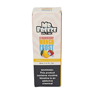 Líquido Nicsalt Mr. Freeze Strawberry Mango Frost - 35mg