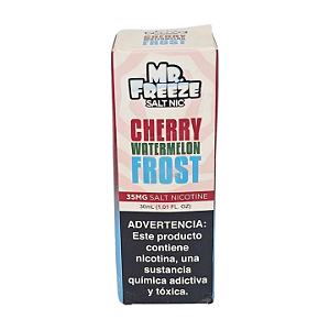 Líquido Nicsalt Mr. Freeze Cherry Watermelon Frost - 35mg