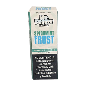 Líquido Nicsalt Mr. Freeze Spearmint Frost - 35mg