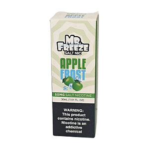 Líquido Nicsalt Mr. Freeze Salt Nic- Apple Frost 50mg - 30ml