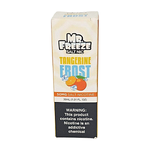Líquido Nicsalt Mr. Freeze Salt Nic- Tangerine Frost 50mg - 30ml