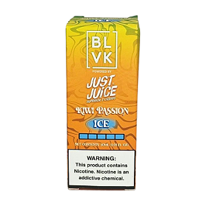 Líquido Juice Nicsalt BLVK Just Juice Pod - Kiwi Passion Ice 50mg - 30ml