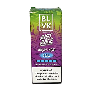 Líquido Juice Nicsalt BLVK Just Juice Pod - Grape Kiwi Ice 50mg - 30ml