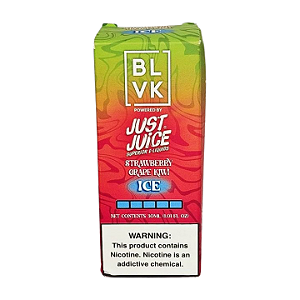 Líquido Juice Nicsalt BLVK Just Juice Pod - Strawberry Grape Kiwi Ice 50mg - 30ml