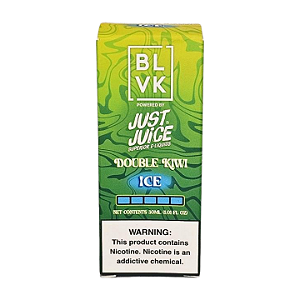 Líquido Juice Nicsalt BLVK Just Juice Pod - Double Kiwi Ice 50mg - 30ml