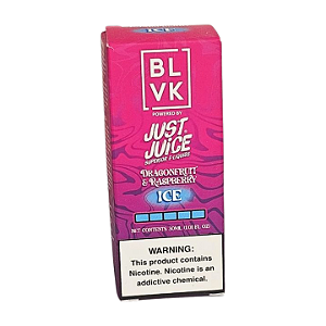 Líquido Juice Nicsalt BLVK Just Juice Pod - Dragonfruit & Raspberry Ice 50mg - 30ml