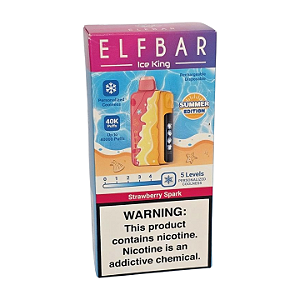 Pod Descartavel Elfbar Ice King - Strawberry Spark