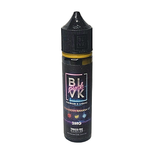Líquido Juice BLVK Pink 60ml 3mg - Strawberry Banana Ice