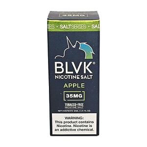 Líquido Juice Nicsalt BLVK Pod - Apple 35mg - 30ml