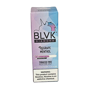 Líquido Juice Nicsalt BLVK Diamond Pod - Grape Menthol 50mg - 30ml