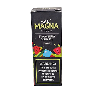 Líquido Juice Nicsalt Magna Salt - Strawberry Sour Ice - 50mg