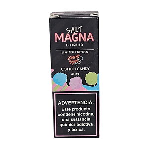 Líquido Juice Nicsalt Magna Salt - Cotton Candy - 50mg