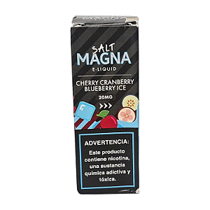 Líquido Juice Nicsalt Magna Salt - Cherry Cranberry Blueberry Ice - 50mg