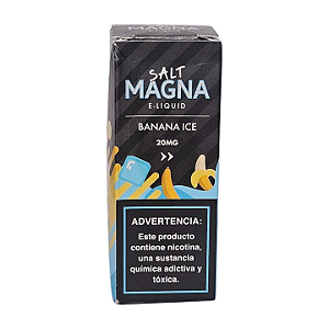 Líquido Juice Nicsalt Magna Salt - Banana Ice - 35mg