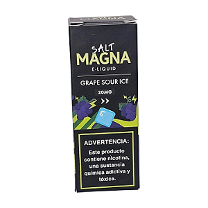 Líquido Juice Nicsalt Magna Salt - Grape Sour Ice - 35mg