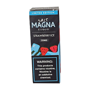 Líquido Juice Nicsalt Magna Salt - Strawberry Ice - 35mg