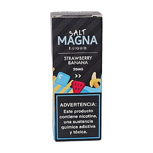 Líquido Juice Nicsalt Magna Salt - Strawberry Banana - 35mg
