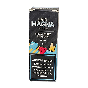 Líquido Juice Nicsalt Magna Salt - Strawberry Banana - 20mg