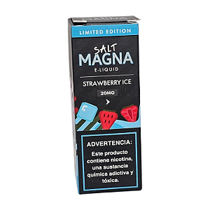 Líquido Juice Nicsalt Magna Salt - Strawberry Ice - 20mg