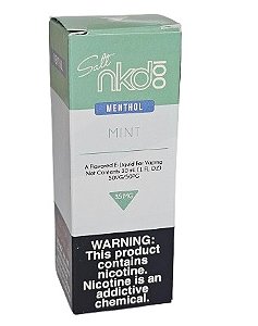 Líquido Juice Nicsalt Naked Pod - Mint 35mg