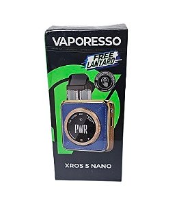 Pod Vaporesso XROS 5 Nano: Blue Leatherette