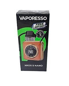 Pod Vaporesso XROS 5 Nano: Orange Leatherette