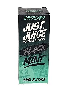 Líquido Juice Nicsalt Just Juice Pod - Black Mint 35mg - 30ml