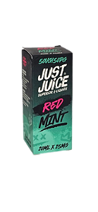 Líquido Juice Nicsalt Just Juice Pod - Red Mint 35mg - 30ml
