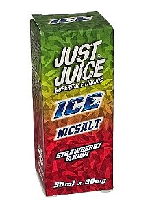 Líquido Juice Nicsalt Just Juice Pod - Strawberry & Kiwi 35mg - 30ml
