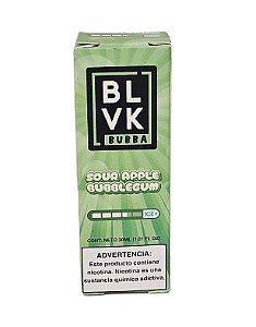 Líquido Juice Nicsalt BLVK Bubba Pod - Sour Apple Bubblegum 35mg - 30ml