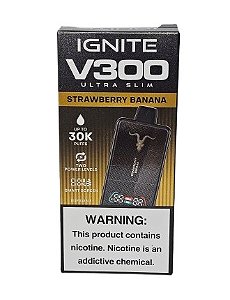 Pod Descartavel Ignite V300 Ultra Slim - Strawberry Banana
