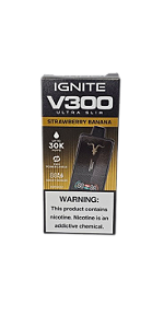 Pod Descartavel Ignite V300 Ultra Slim - Strawberry Banana