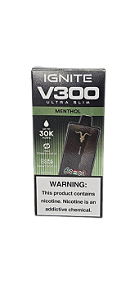Pod Descartavel Ignite V300 Ultra Slim - Menthol
