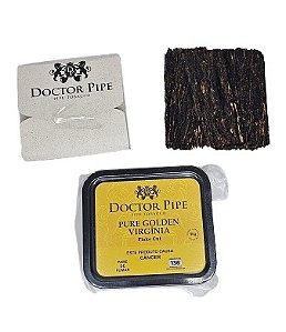 Tabaco Para Cachimbo Doctor Pipe FLAKE CUT - Pure Golden Virginia 50g