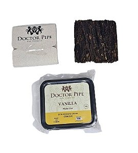 Tabaco Para Cachimbo Doctor Pipe FLAKE CUT - Vanilla 50g