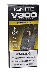 Pod Descartavel Ignite V300 Ultra Slim - Banana Ice