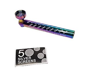 Pipe de Metal D&K Rainbow + Brinde